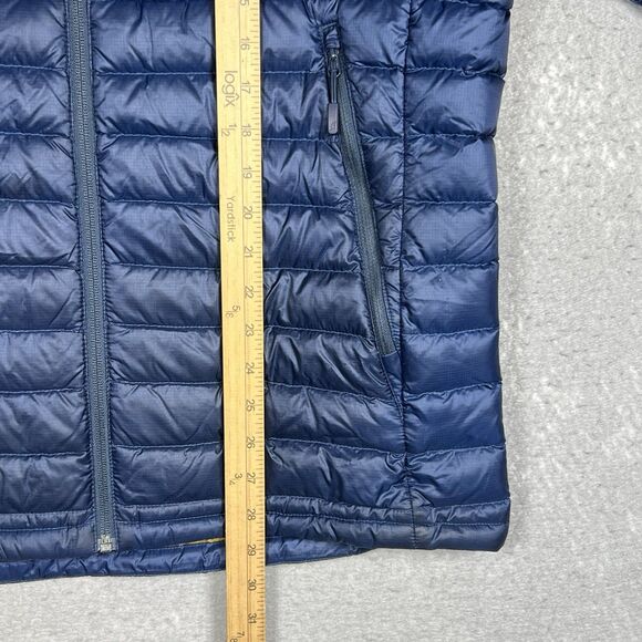 RAB NIKWAX Microlight Down Puffer Jacket Men Size Large Navy Blue Style: QDA-94 - Picture 7 of 13
